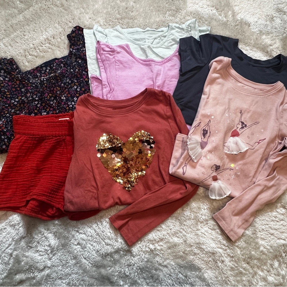 Girls jumping beans, SO and Tek Gear - Size 7 Lot